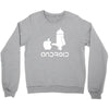 android robot spoof Crewneck Sweatshirt