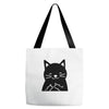 black cat (2) Tote Bags