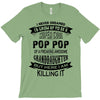 Super Cool Pop Pop Of A Freaking Awesome Granddaughter T-Shirt