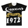 queens are born in 1972 All Over Men's T-shirt