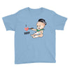 Cute Baby Painter's Dad Love Youth Tee
