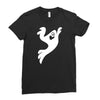 fun ghost Ladies Fitted T-Shirt