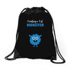 Creating A Lil Monster Baby Boy Drawstring Bags
