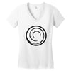circle Women's V-Neck T-Shirt