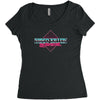 the 80s called Women's Triblend Scoop T-shirt