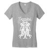gemini Women's V-Neck T-Shirt