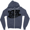 fuck cancer (2) Zipper Hoodie