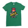 game over man Ladies Fitted T-Shirt