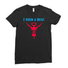 i need a hug Ladies Fitted T-Shirt