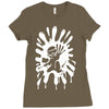 paintball airsoft game army Ladies Fitted T-Shirt