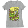 lets hug it out (2) Ladies Fitted T-Shirt