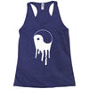 yang and yin dripping chinese symbol fashion geek samurai Racerback Tank