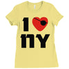 east coast escape Ladies Fitted T-Shirt