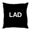 lad printed Throw Pillow