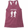line dancing country music Racerback Tank