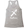 saggittarius zodiac Racerback Tank