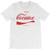 enjoy cocaine funny gray T-Shirt