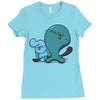 wooooobba! Ladies Fitted T-Shirt