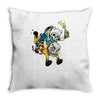 anarchy adventure time Throw Pillow