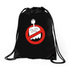 regular ghost Drawstring Bags