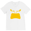 angry gorilla face V-Neck Tee