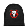 frankenskull hellion logo Baby Beanies