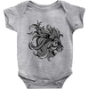 lion zentangle Baby Onesie