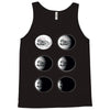 the phases of the moon of laika dog Tank Top