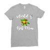world's best mom Ladies Fitted T-Shirt