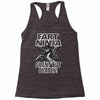 funny rfart ninja Racerback Tank