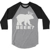 beer 3/4 Sleeve Shirt