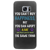 you can't buy happiness, but you can adopt a cat and that's pretty muc Samsung Galaxy S7 Edge