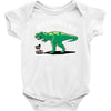 hugasaurus rex Baby Onesie