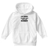 i'm sorry for what i said when i was hungry Youth Hoodie