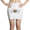hockey mom rhinestone Mini Skirts