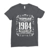vintage made in 1984 perfectly aged a living legend Ladies Fitted T-Shirt