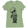 scary boy Ladies Fitted T-Shirt