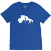 b&auml;r vs einhor  funny V-Neck Tee