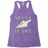 silent but deadly blow Racerback Tank