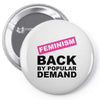 feminism Pin-back button
