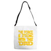 the force is strong with this dad Adjustable Strap Totes