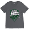links lawn service V-Neck Tee