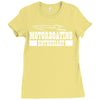 motorboating enthusiast Ladies Fitted T-Shirt