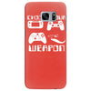 choose your weapon gamer finny retro Samsung Galaxy S7 Edge