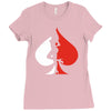 sexy poker Ladies Fitted T-Shirt