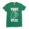you have just lost the game  funny computer internet humour Ladies Fitted T-Shirt