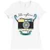 let's capture every moment Ladies Fitted T-Shirt