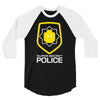 super secret police 3/4 Sleeve Shirt