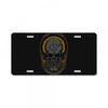 metal disk jockey License Plate
