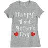 happy 1st mothers day babygrow Ladies Fitted T-Shirt